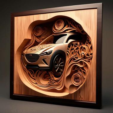 3D модель Mazda CX 3 (STL)